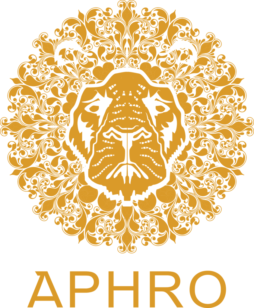 aphro logo gold